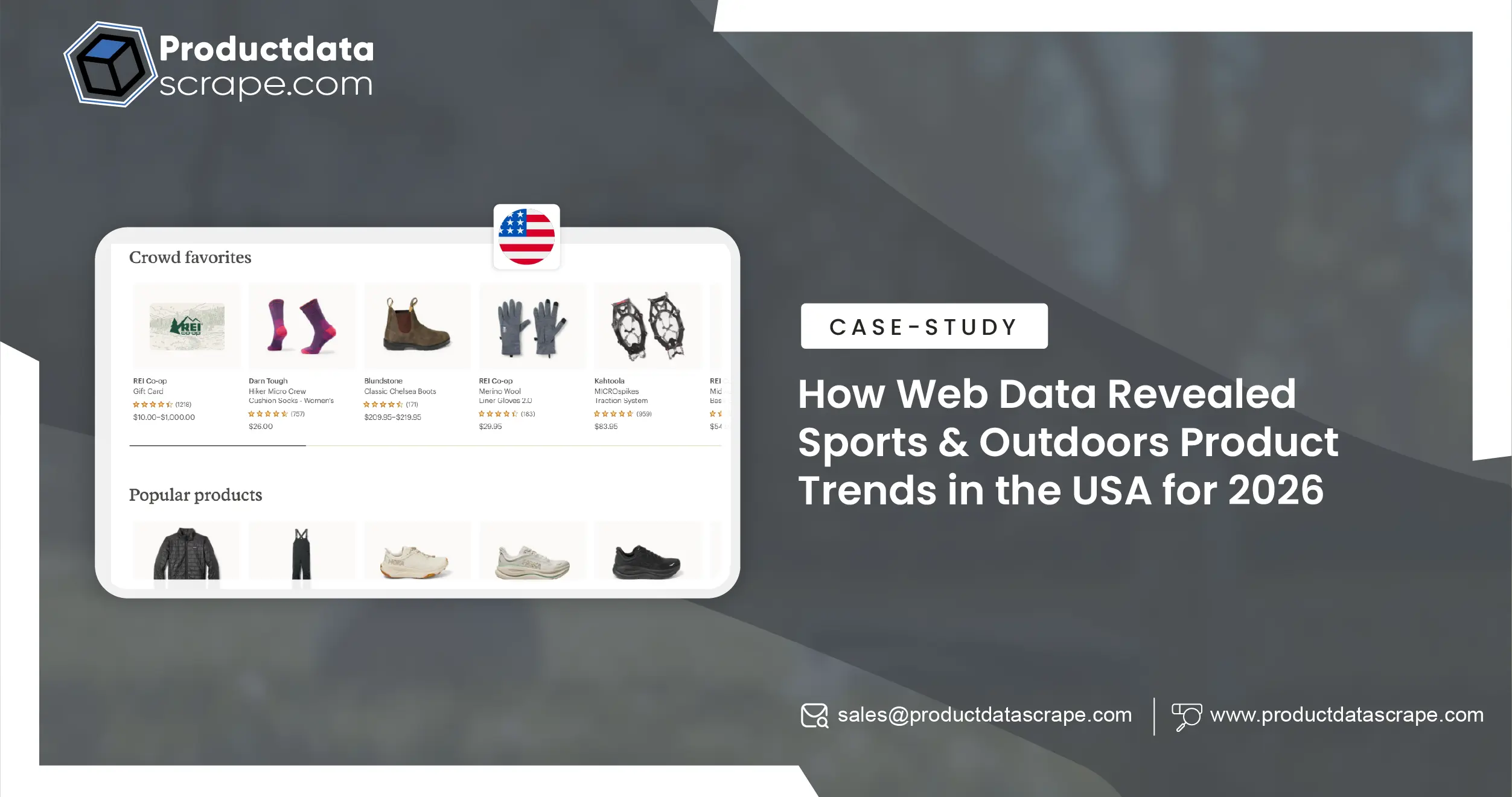 How Web Data Revealed Sports & Outdoors Product Trends in the USA for 2026
